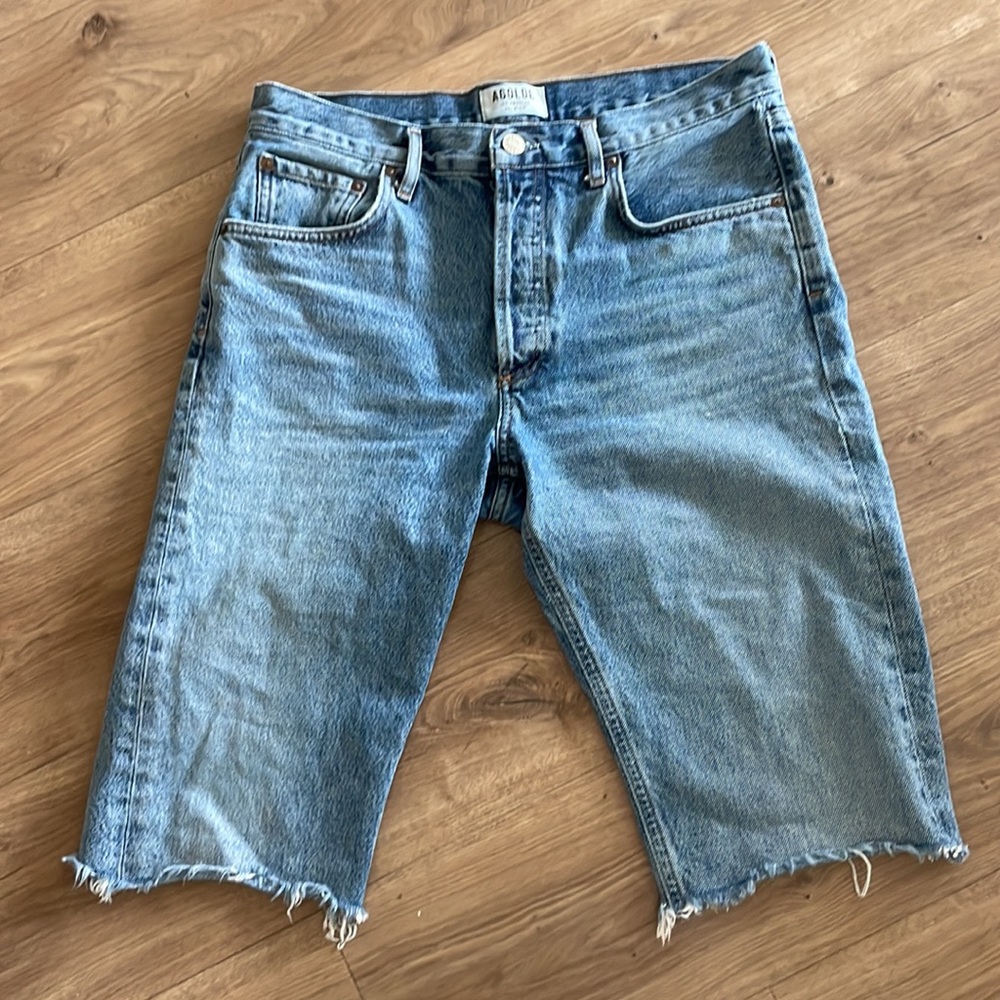 Agolde Carrie Denim Shorts